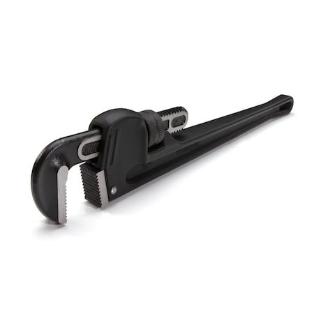 Steelman 24Inch HeavyDuty Cast Aluminum Straight Handle Pipe Wrench 60875